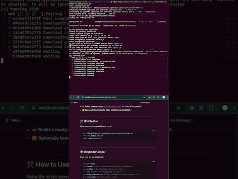 Just A Minute 01 - Easy Odoo Installation Script Using Docker | Cybrosys Assista
