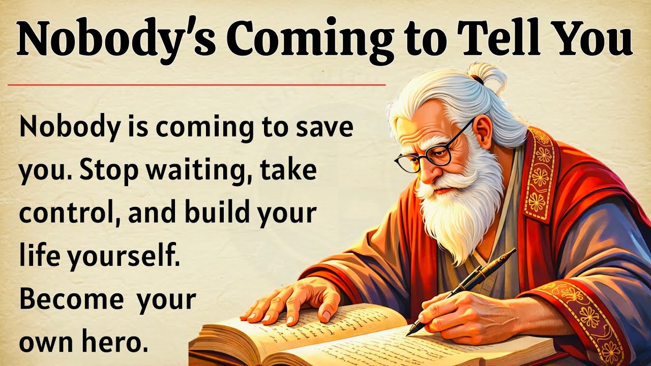 Nobody's Coming to Tell You | Take Control of Your Life | Motivational ...
