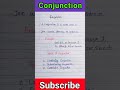 Conjunction definition || types of conjunction || #conjunctions #shorts #englishgrammar #grammar