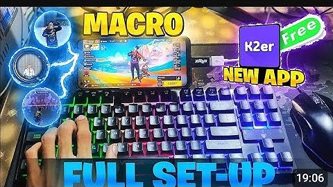 @AllInOneIdeas | MACRO EMOTE ON K2ER APP | FREE FIRE