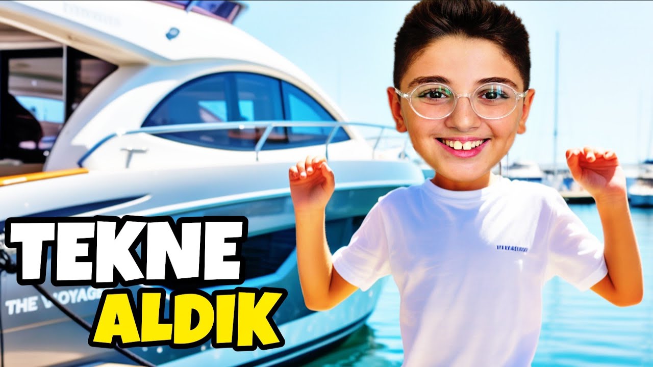 EFE İLE TEKNE ALDIK | ÇOK HEYECANLI