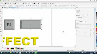 Corel Draw Tips & Tricks Text Effect BEVEL part 2 other than a Text screenshot 5