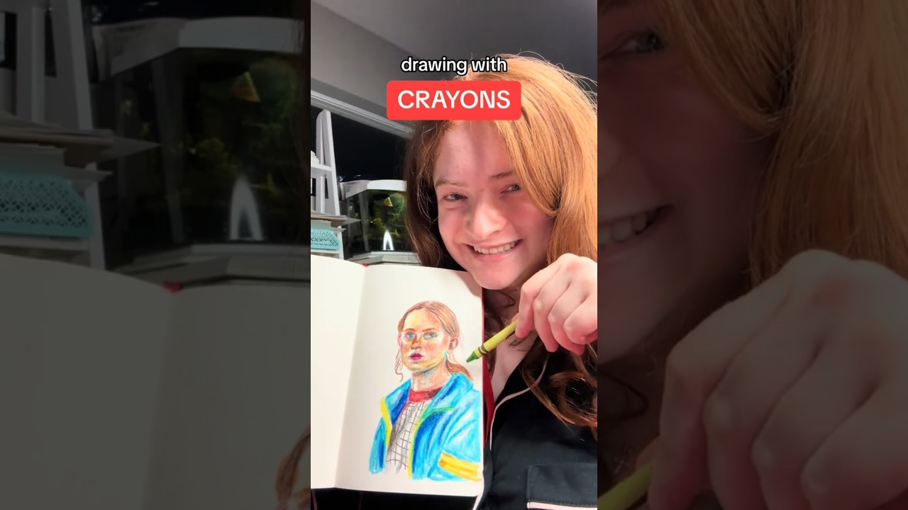 DRAWING with CRAYONS⁉️⁉️⁉️😂😂🖍️ 