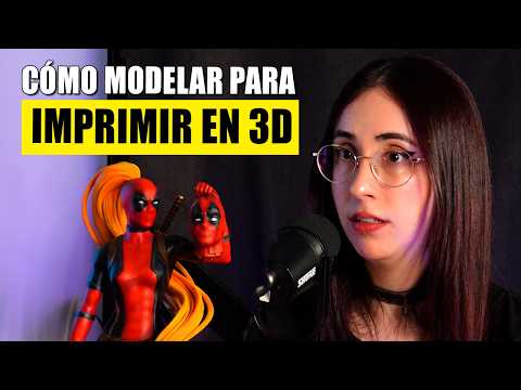 Experta en Figuras 3D Realistas Desvela Cómo Modelar para Imprimirlas en 3D