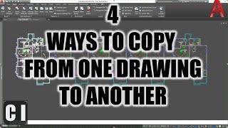 AutoCAD How Copy and Paste in another drawing: 4 Easy Tips!  2 Minute Tuesday