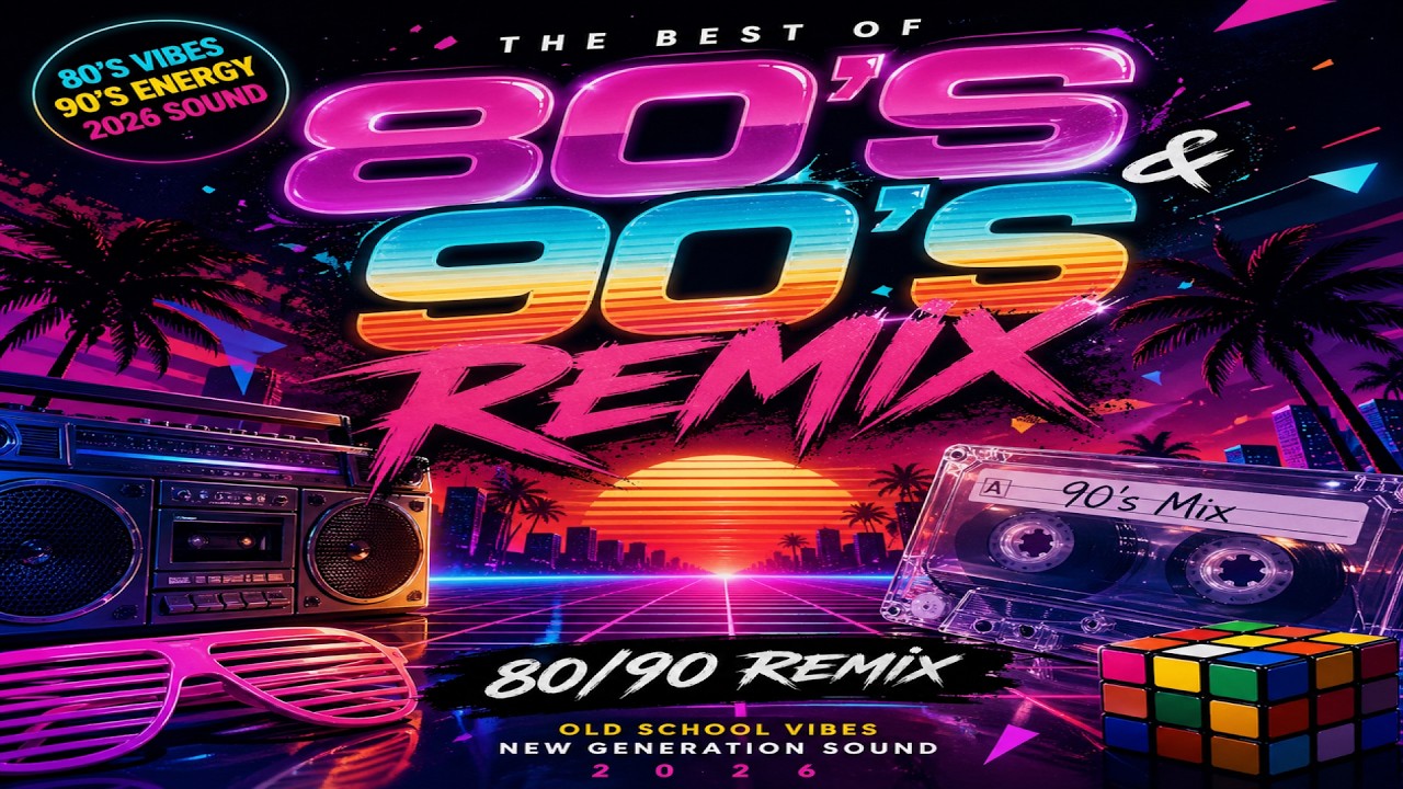🎧 80's & 90's REMIX – OLD SCHOOL VIBES / NEW GENERATION SOUND