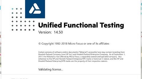 Unified Functional Testing UFT 14.50 Basics 1 Howto Record and Run