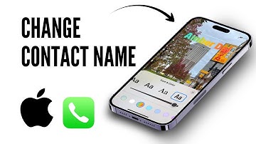 How to Change Contact Name Font Style Without Any App on iPhone