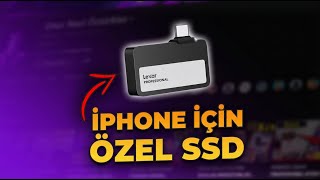 iPhone ile Harici SSD'ye Video Nasıl Çekilir? (Lexar Professional Go İnceleme)