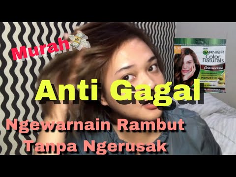 [TUTORIAL] Cat Rambut Sendiri - GARNIER Ultra Color (Cranberry Red). 