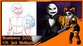 Jack Skellington [Drawlloween 2022]