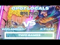 OP01 Doflamingo vs ST10 RP Law | 2 Games | Did Law get revenge for Rosinante? | One Piece TCG | OP07