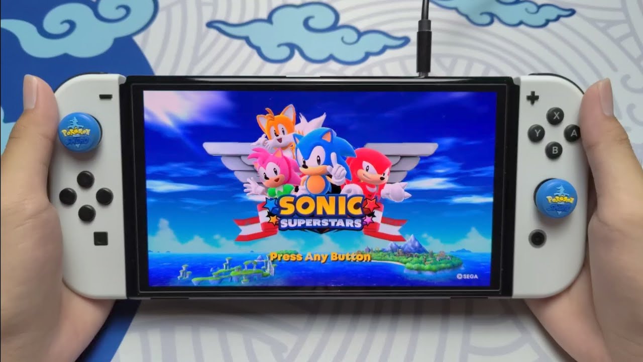 Sonic Superstars on Nintendo Switch Oled Gameplay - YouTube