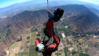 Friday Freakout: Crazy Skydive Entanglement Around Student&#39;s Foot &amp; Instructor&#39;s Neck!