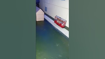 OO guage Trams 1st test run on new tracks 4x2 #modelrailway #Train #shorts