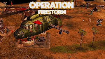 NUKE CHINA vs 2 GLA BIO | Mod OPERATION FIRESTORM | C&C Generals Zero Hour