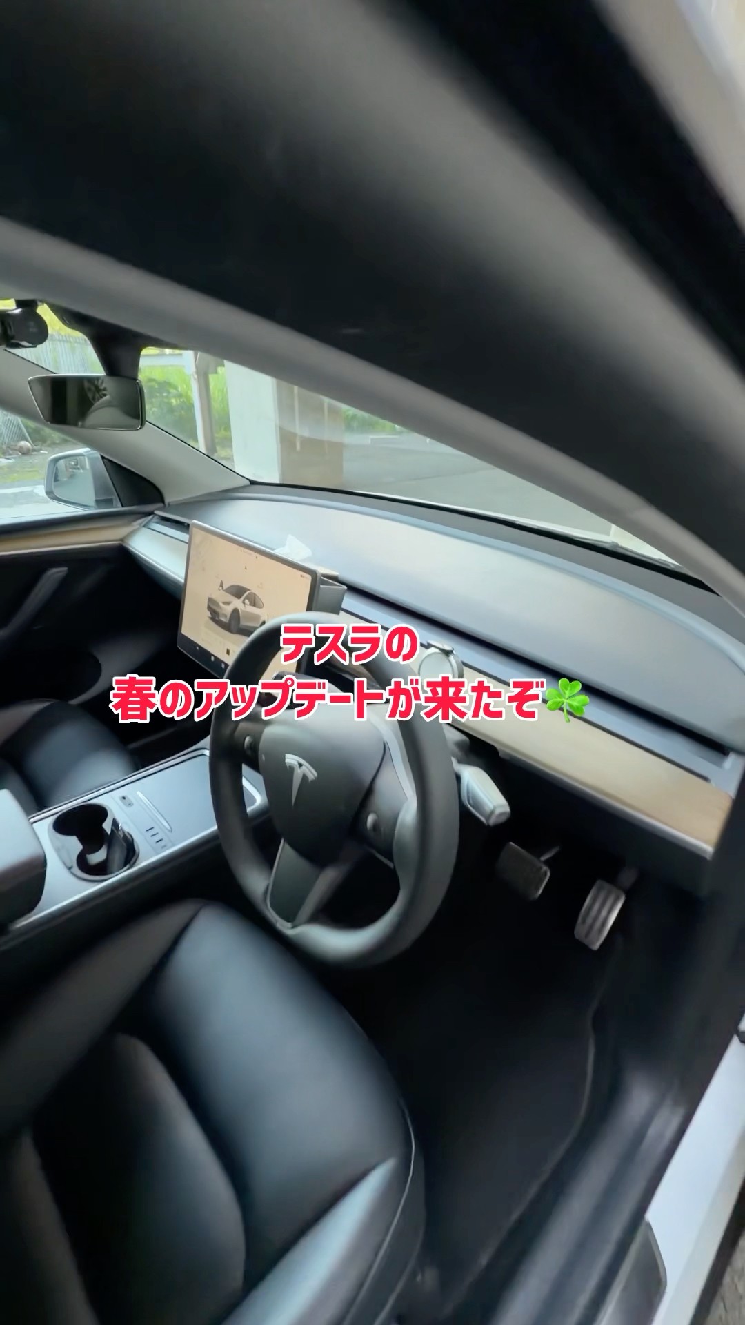 Tesla's screen now has game-like quality #tesla #springupdate