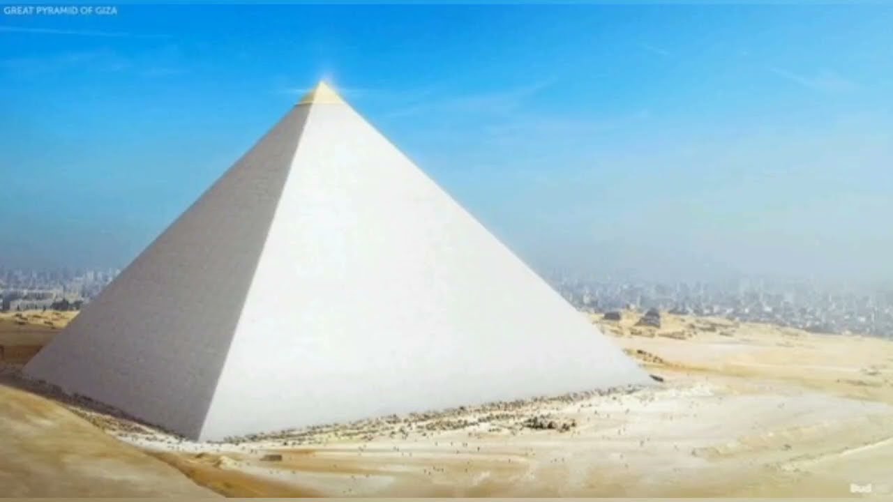 The great pyramid of Giza has eight sides - YouTube