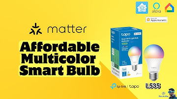 Smart bulb with Matter support on a budget. Tapo L535