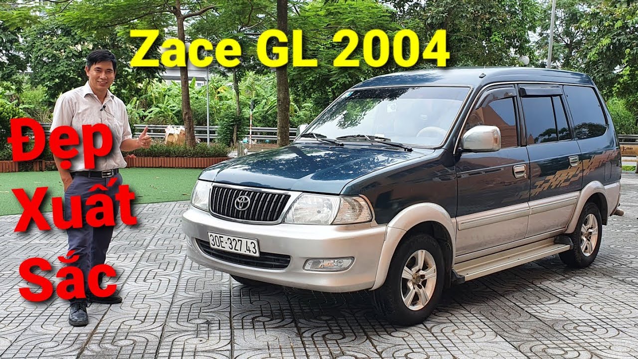 Bán Toyota Zace GL sản xuất năm 2004 màu xanh lục giá 145tr