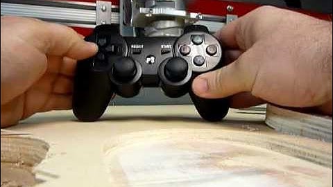How to set up PS 3 controller to work with mach 3 CNC