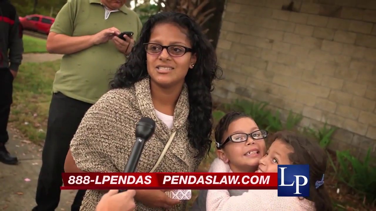 Pendas Law Firm 6th Annual Turkey Giveaway 2014 - YouTube