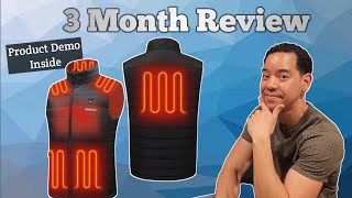 Stay Warm Anywhere Venustas Mens Heated Vest Review Test