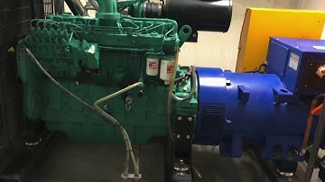 Genset Off load test run