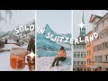 Solo travel diaries  winter in switzerland