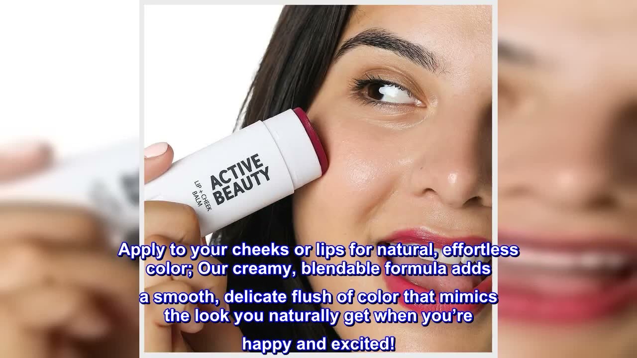 Great product -  LIQUE Active Lip & Cheek Balm Makeup Stick, Lightweight & Hydrating, Sheer Color wi