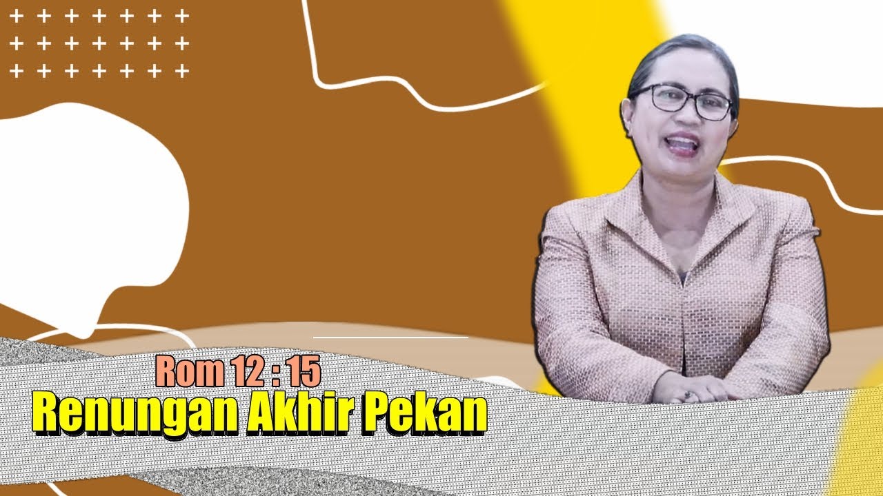 Renungan Akhir Pekan - Pdt Dr. Anna Vera Br. Pangaribuan - 25/Sept/21