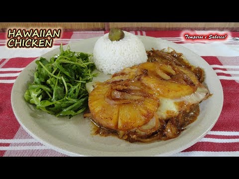 HAWAIIAN CHICKEN with pineapple, easy and delicious
