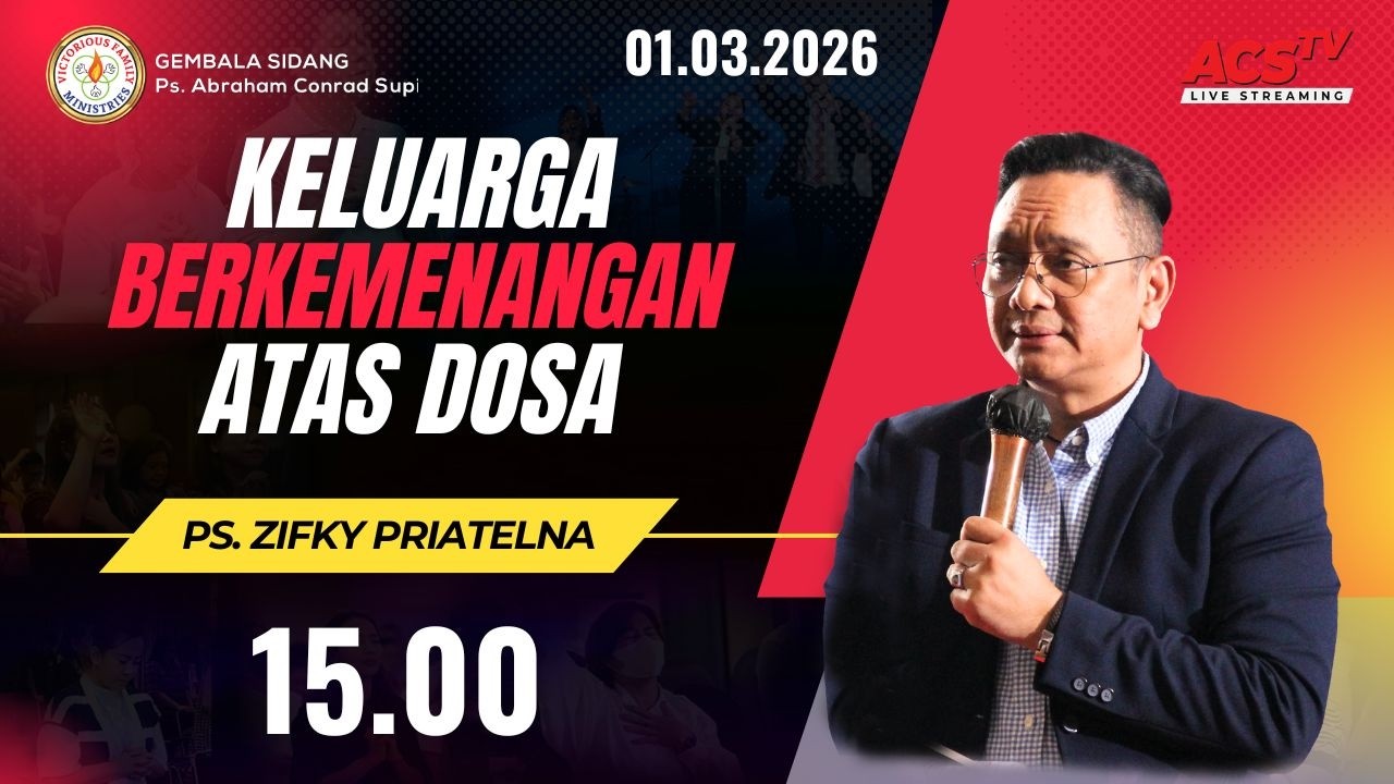 GBI Victorious Family - Ps. Zifky Priatelna - 15.00 WIB | 01 Maret 2026 |
