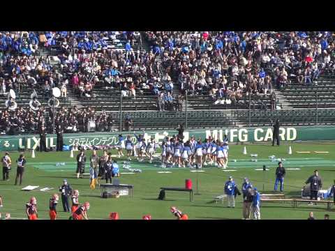 関西学院チアリーダー部DOLPHINS（第６７回甲子園ボウル①）