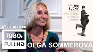 Olga Sommerová - rozhovor k filmu Jiří Suchý - Lehce s životem se prát