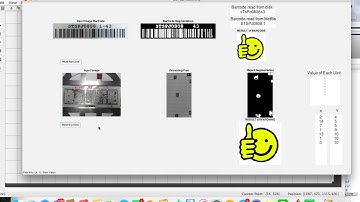 Barcode reader with matlab