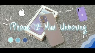 iphone 12 Mini unboxing | Aesthetic