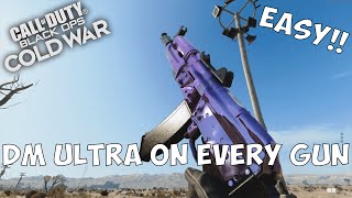 DM ULTRA ON EVERY GUN IN CALL OF DUTY: COLD WAR!!