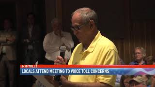 NBC 15 WPMI- Hundreds voice toll concerns at public hearing