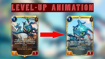 Fizz level-up animation | Legends of Runeterra