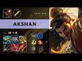Akshan Mid vs Kassadin - EUW Challenger Patch 26.12