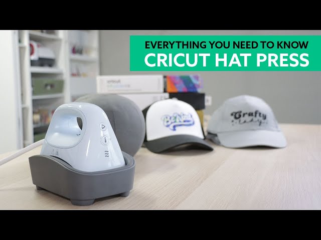 CRICUT HAT PRESS UNBOXING 🧢  2 Cricut Hat Press Projects To Make (Easy!)  