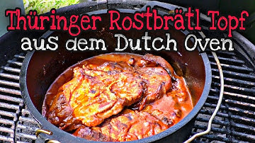 #289 - Thuringian Rostbrätel pot from the Dutch Oven / Guest visit at Oberpfalz BBQ