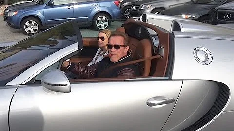 Arnold Schwarzenegger Says He's "Very Happy" For B...