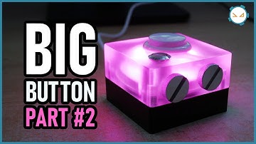 DIY Giant Gaming Button – Full Code Breakdown & Parts Guide!