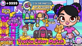 Information 🎯 Troféu Color Match AVATAR WORLD ✅️ News