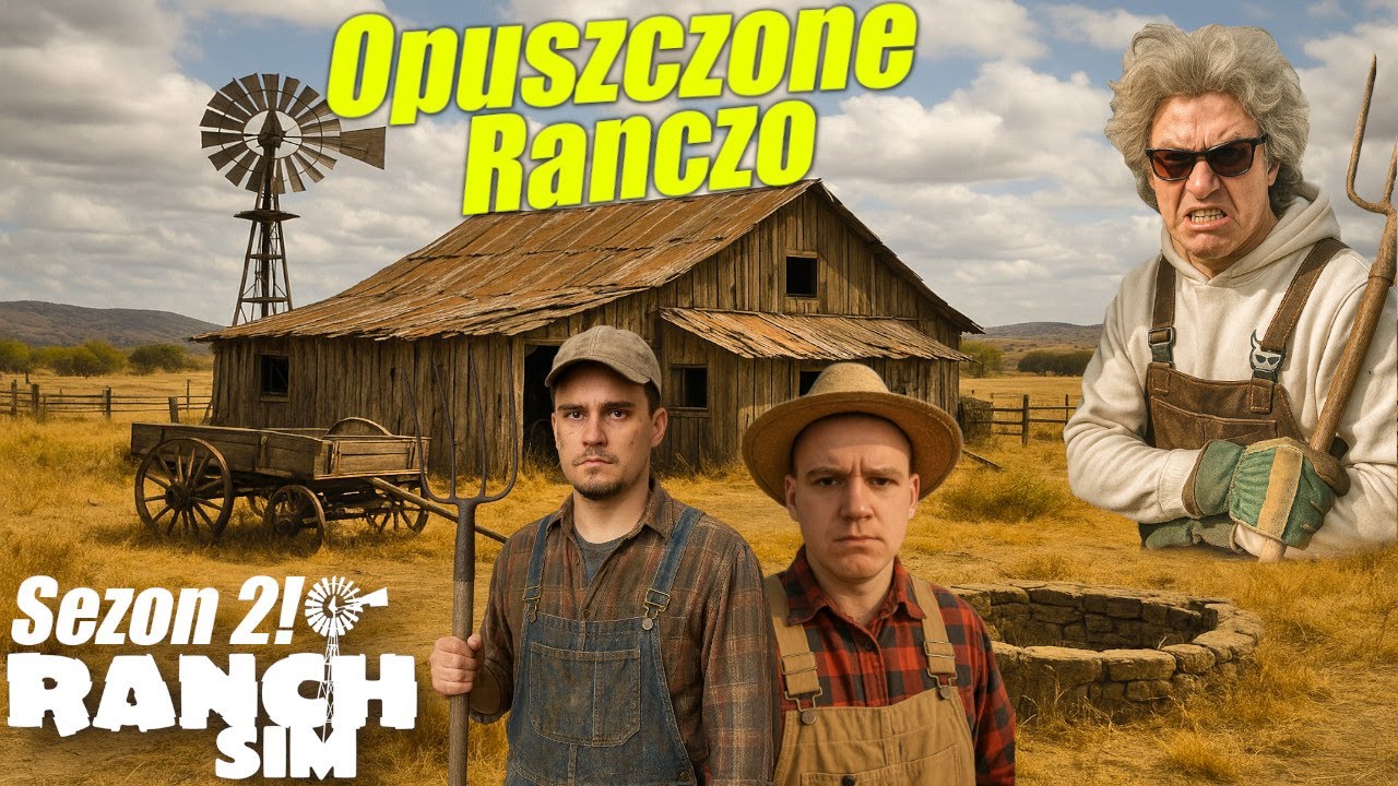 KUPILIŚMY OPUSZCZONE RANCZO!- SEZON 2- Ranch Simulator #1 w/ Koliz & Dziejuś