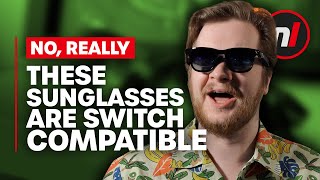 These Sunglasses Are Switch Compatible  VITURE XR Glasses