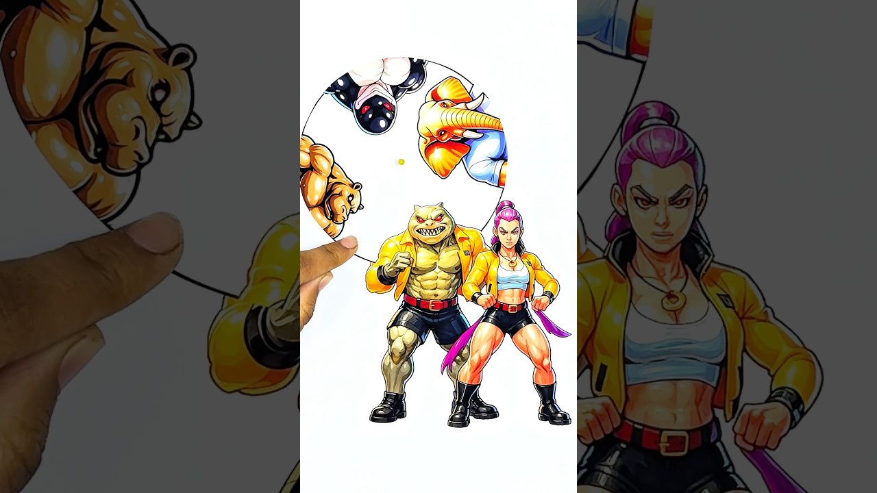 Brainrot sigma Kpop Demon hunters giant dancing face puzzle 