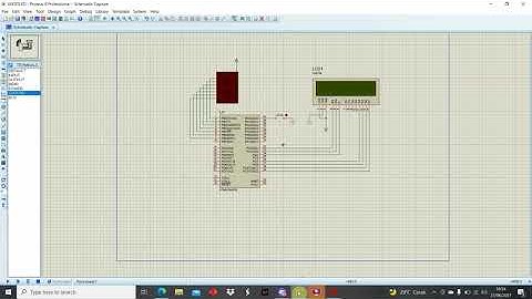 TUTORIAL PROTEUS DAN CVAVR MEMBUAT 7SEG DAN LCD MENGGUNAKAN ATMEGA8535